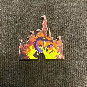 Maleficent Castle Pin Hidden Mickey Disney